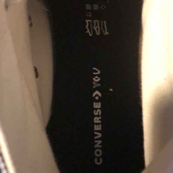 Converse custom plaid shoes - Picture 4 of 5